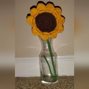Crochet Sunflowers 1 per order!
